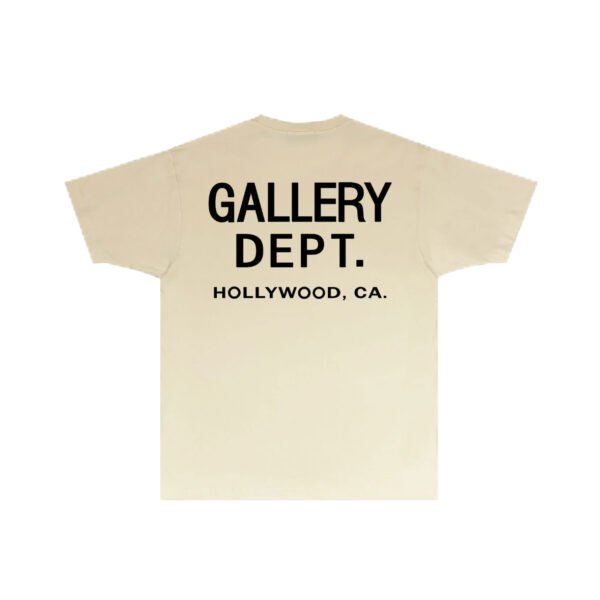 gdcreman1 GALLERY DEPT. BASIC CREAM/BLACK T-SHIRT