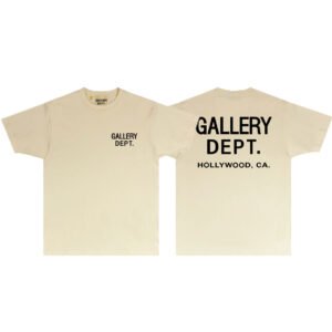 gdcreman2 GALLERY DEPT. BASIC CREAM/BLACK T-SHIRT