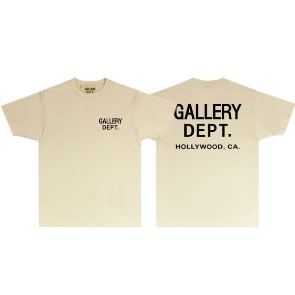 gdcreman2 GALLERY DEPT. BASIC CREAM/BLACK T-SHIRT
