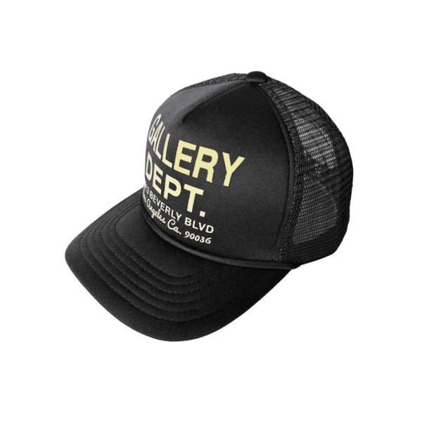 gdla2 GALLERY DEPT. BEVERLY BLVD TRUCKER BLACK/GOLD