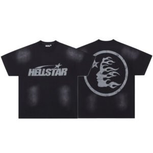 HELLSTAR GLITTER BLACK/BLACK T-SHIRT