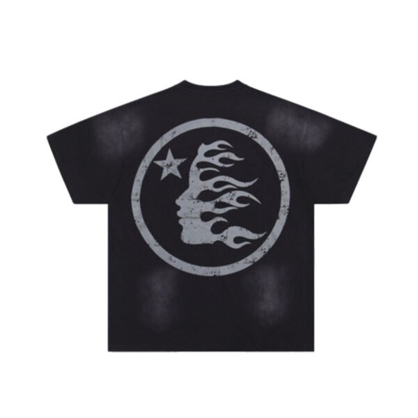 hellstarblackblack1 HELLSTAR GLITTER BLACK/BLACK T-SHIRT