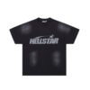 hellstarblackblack2 HELLSTAR GLITTER BLACK/BLACK T-SHIRT