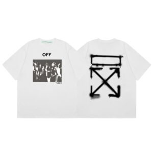 OFF-WHITE SPRAY PARTY WHITE T-SHIRT