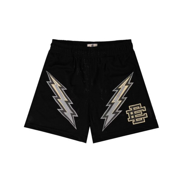 EE x BOLT BLACK SHORTS