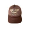 GALLERY DEPT. CLASSIC LOGO TRUCKER BROWN/GOLD