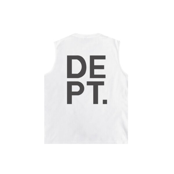GALLERY DEPT. BASIC LOGO SLEEVELESS WHITE