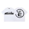 HELLSTAR GLITTER LOGO WHITE T-SHIRT