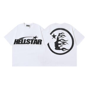 hellstarglitterwhite HELLSTAR GLITTER LOGO WHITE T-SHIRT