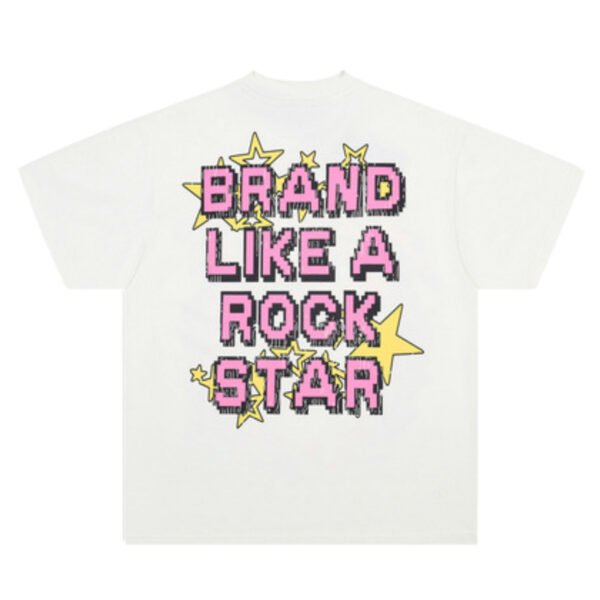 hellstarrockstarshirt2 HELLSTAR ROCKSTAR RECORDS WHITE CREAM T-SHIRT