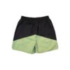 RHUDE RH LOGO SHORTS BLACK/GREEN