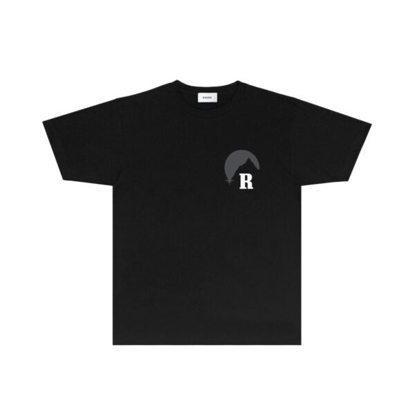 rhudemoonlight1 RHUDE MOONLIGHT BLACK T-SHIRT