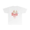 RHUDE MONACO SAILING WHITE T-SHIRT