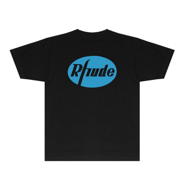 RHUDE HORSE PHOTO BLACK T-SHIRT