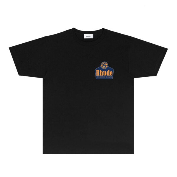 RHUDE GRAND CRU CIGARS BLACK T-SHIRT