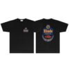 RHUDE GRAND CRU CIGARS BLACK T-SHIRT