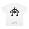 CHROME HEARTS TRIPLE CROSS WHITE T-SHIRT