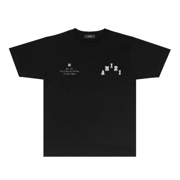AMIRI MINI DISTRICT BLACK T-SHIRT