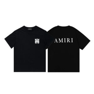 AMIRI MA BASIC LOGO BLACK T-SHIRT