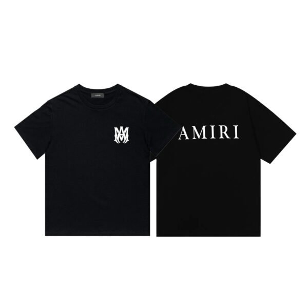 AMIRI MA BASIC LOGO BLACK T-SHIRT