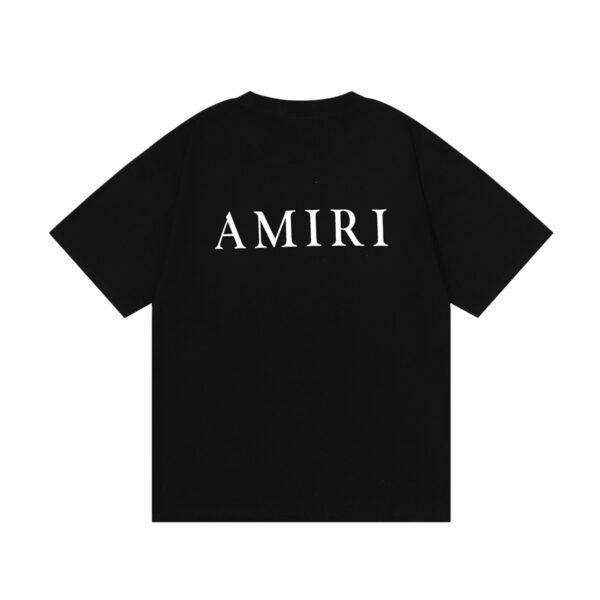 AMIRI MA BASIC LOGO BLACK T-SHIRT