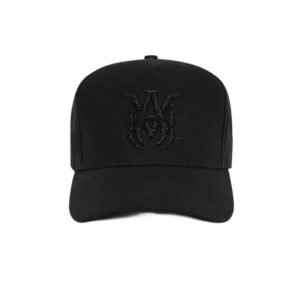 AMIRI MA LOGO CRYSTAL BLACK/BLACK HAT