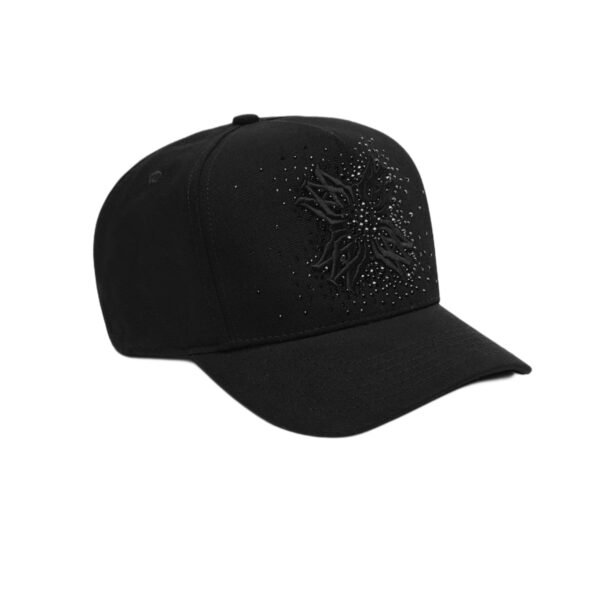 AMIRI QUAD CANVA CRYSTAL BLACK/BLACK HAT