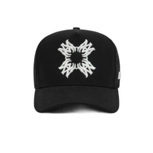 AMIRI MA QUAD CANVAS BLACK HAT