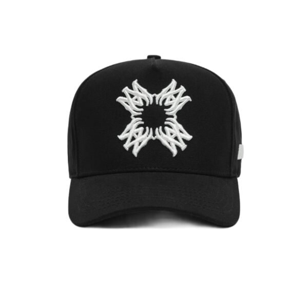 AMIRI MA QUAD CANVAS BLACK HAT
