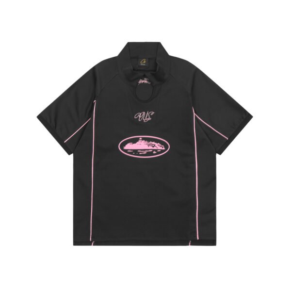 corteizblackpinkjersey1 CORTEIZ TALISMO BLACK/PINK JERSEY