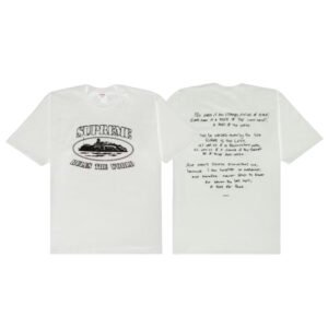 CORTEIZ SUPREME RULES THE WORLD WHITE T-SHIRT