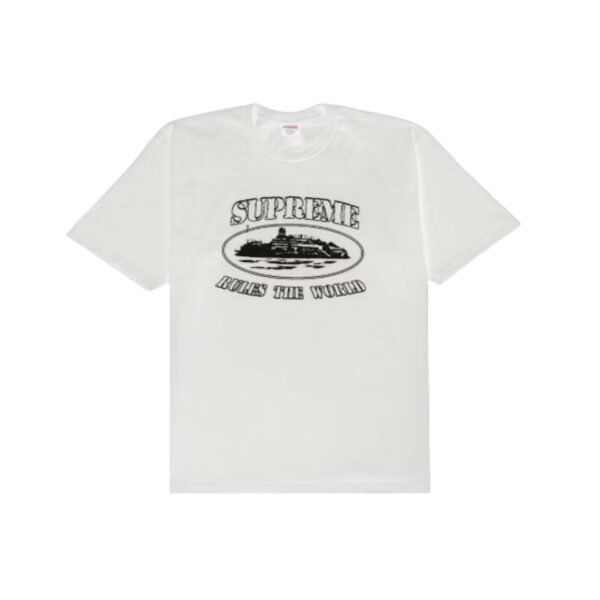 CORTEIZ SUPREME RULES THE WORLD WHITE T-SHIRT