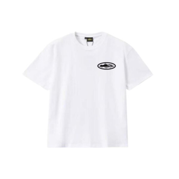corteizwhiteblack1 CORTEIZ RULES THE WORLD WHITE/BLACK T-SHIRT