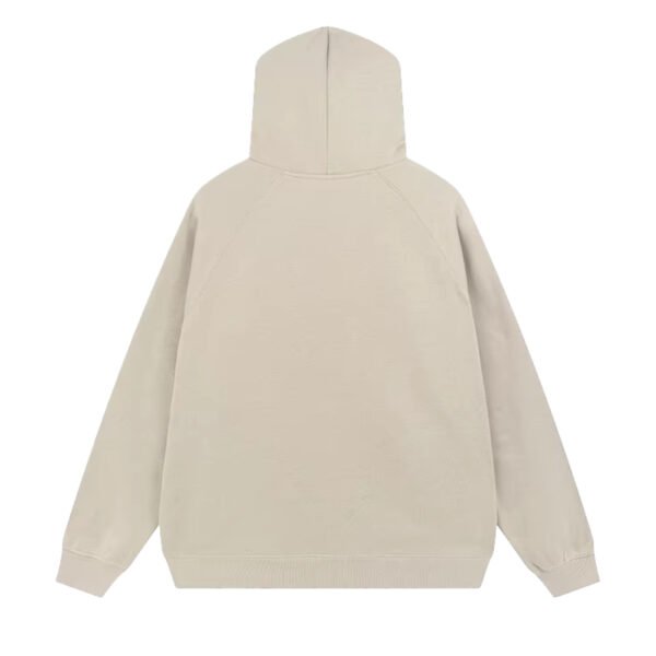 ESSENTIALS FEAR OF GOD LOGO SMOKY GRAY HOODIE