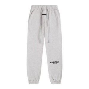 ESSENTIALS BASIC LIGHT GRAY JOGGERS