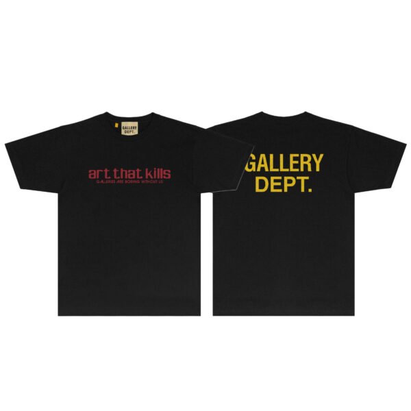 GALLERY DEPT. ART THAT KILLS BLACK/RED T-SHIRT