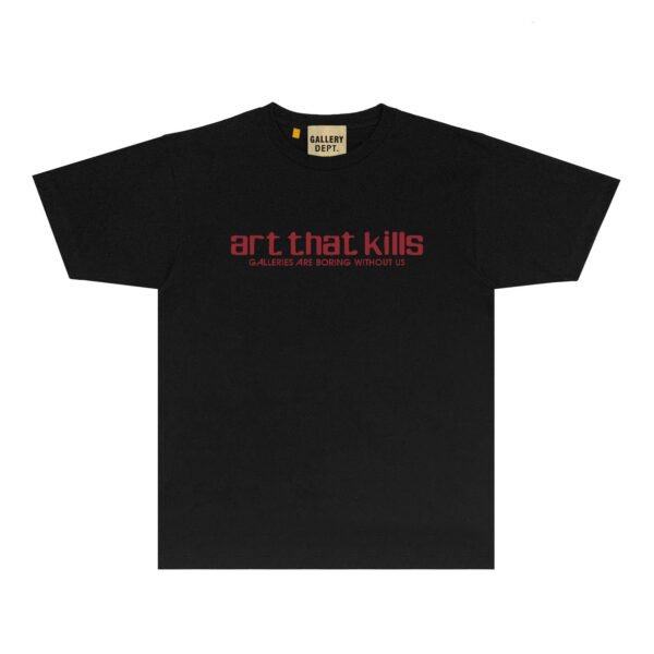 GALLERY DEPT. ART THAT KILLS BLACK/RED T-SHIRT