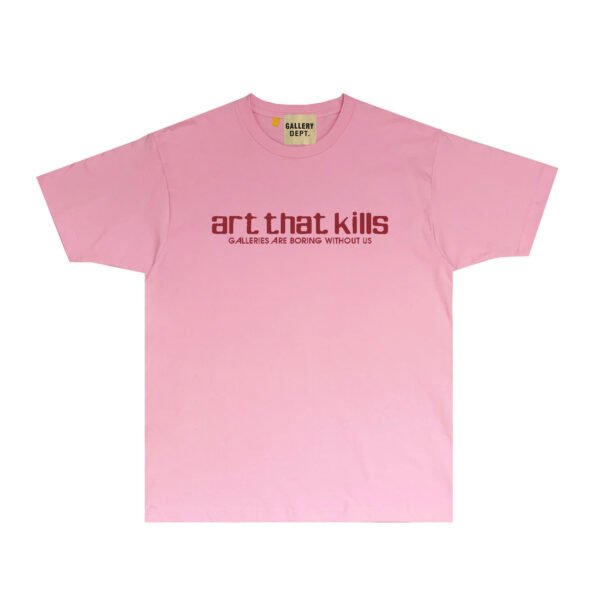 GALLERY DEPT. ART THAT KILLS PINK/RED T-SHIRT