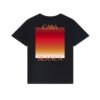 CASABLANCA BLACK ORANGE T-SHIRT
