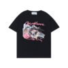 CASABLANCA PERSONS BLACK T-SHIRT