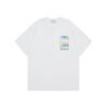 CASABLANCA SUNSET WHITE T-SHIRT