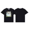CASABLANCA VOLCANO BLACK T-SHIRT