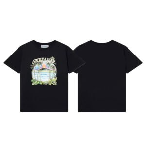 CASABLANCA VOLCANO BLACK T-SHIRT