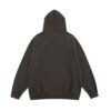 essentialsfoggrishoodie1 ESSENTIALS FEAR OF GOD LOGO GRAY BLACK HOODIE