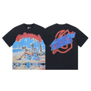 GODSPEED BEACH READ WASHED BLACK T-SHIRT