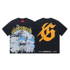 GODSPEED LIBERTY WASHED BLACK T-SHIRT