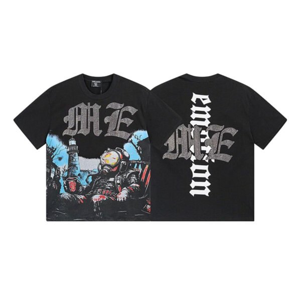 MIXED EMOTIONS DIVER BLACK T-SHIRT