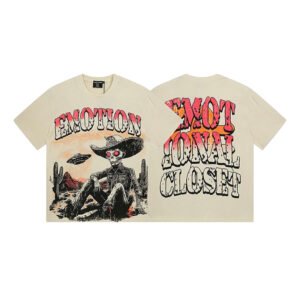 MIXED EMOTIONS DESERT COWBOY CREAM T-SHIRT