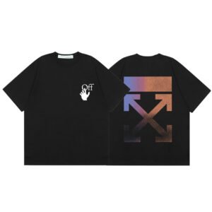 OFF-WHITE GRADIENT ARROWS BLACK T-SHIRT