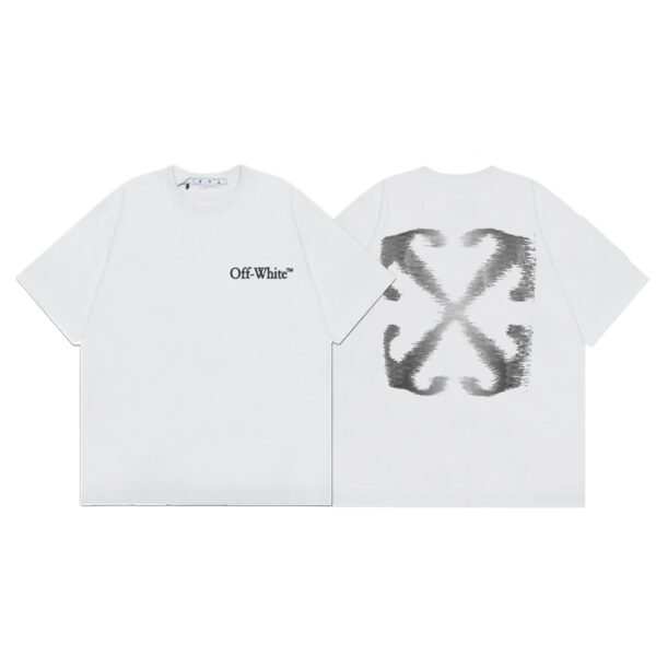 OFF-WHITE SMOKE ARROWS WHITE T-SHIRT